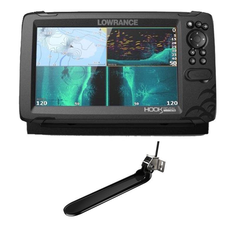 Lowrance Hook Reveal 9 TripleShot GPS Náutico