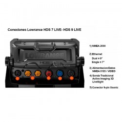 Lowrance HDS 9 LIVE Sonda GPS Plotter