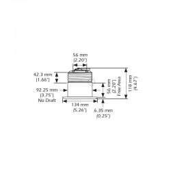 Transductor Airmar B164 DT 20º GARMIN GSD24