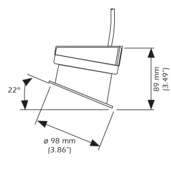 Transductor CHIRP Airmar P75M Garmin