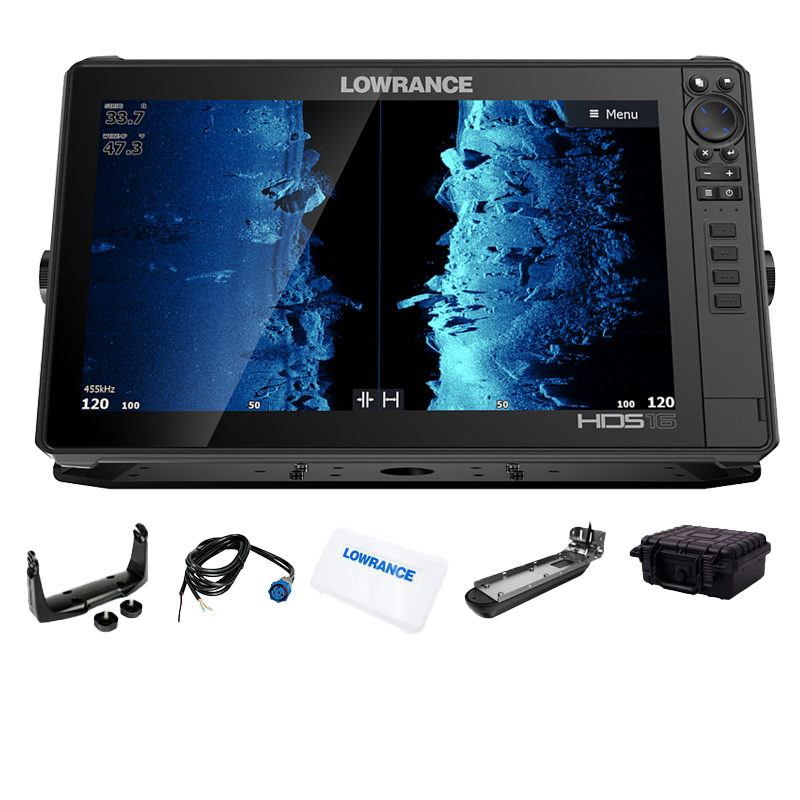 Lowrance HDS 16 LIVE con Transductor Active Imaging 3 en 1