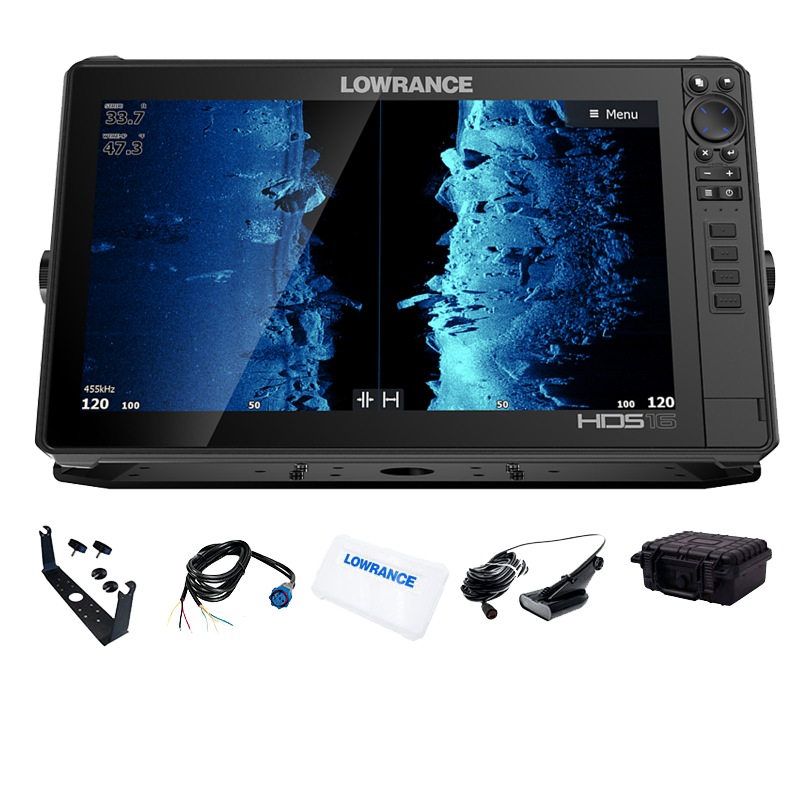 Lowrance HDS 16 LIVE con Transductor HDI 50/200 CHIRP/DownScan