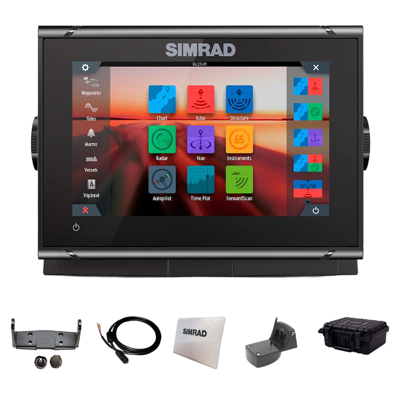 Simrad GO7 XSR + Transductor CHIRP Airmar TM150M