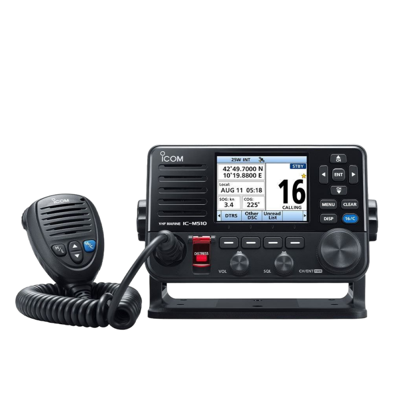 ICOM IC-M510E GPS DSC【Emisora VHF】| GPS Náutico®