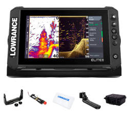 Lowrance Elite FS 9 BLACK EDITION con Transductor TotalScan