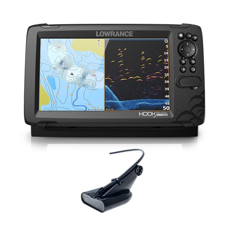 Lowrance Hook Reveal Hdi Chirp Downscan Gps N Utico