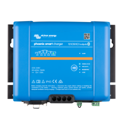 Cargador VICTRON BLUE SMART IP43 12V/50A 2 Salidas